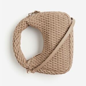 Tan Woven Handbag